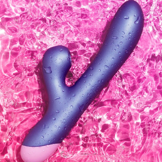 PULSE RABBIT DUAL G-SPOT VIBRATOR ELECTRIC BLUE