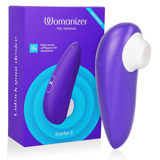 WOMANIZER STARLET 3 CLITORAL STIMULATOR (indigo) - LuvMechanics