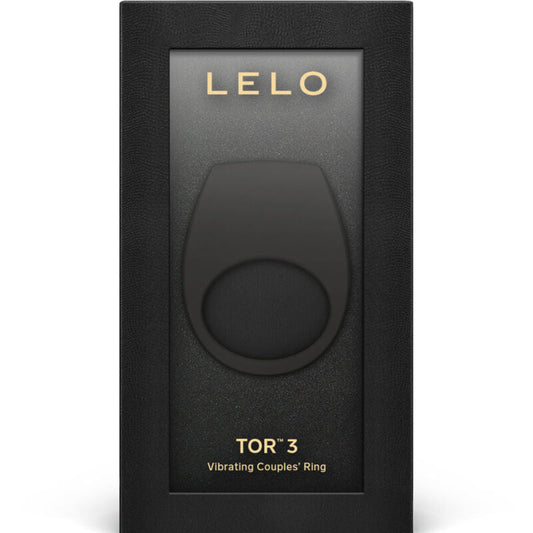LELO TOR 3 VIBRATOR RING (black) - LuvMechanics