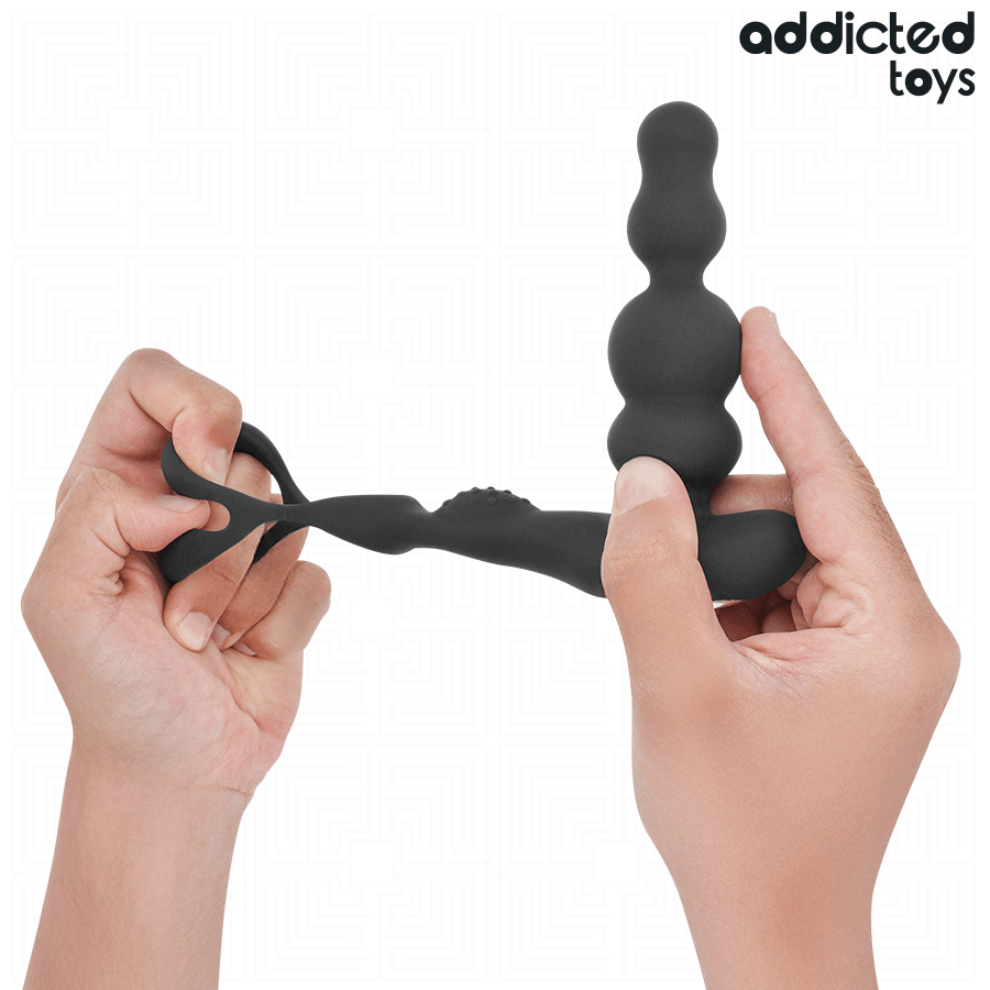 ADDICTED TOYS ROTATING REMOTE CONTROL PROSTATE MASSAGER - LuvMechanics