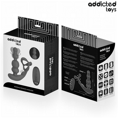 ADDICTED TOYS ROTATING REMOTE CONTROL PROSTATE MASSAGER - LuvMechanics