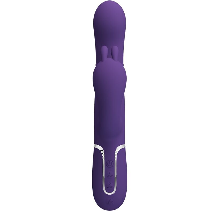 PRETTY LOVE CAMMY TRIPLE VIBRATOR 4 IN 1 (purple) - LuvMechanics