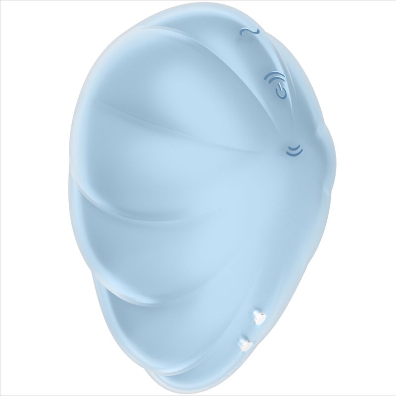 SATISFYER CLOUD DANCER BLUE AIR PULSE VIBRATOR - LuvMechanics