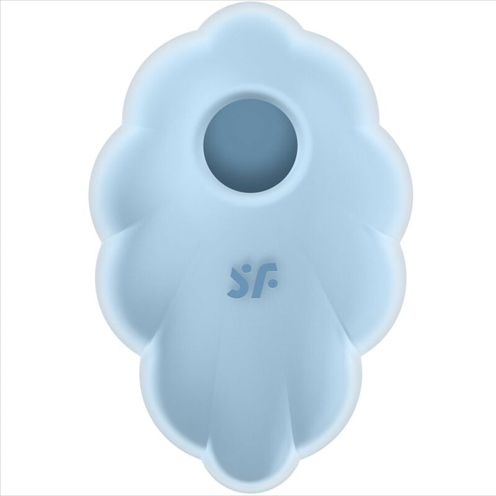 SATISFYER CLOUD DANCER BLUE AIR PULSE VIBRATOR - LuvMechanics