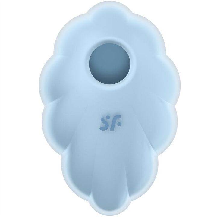 SATISFYER CLOUD DANCER BLUE AIR PULSE VIBRATOR - LuvMechanics