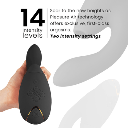 WOMANIZER DUO 2 STIMULATOR (black) - LuvMechanics