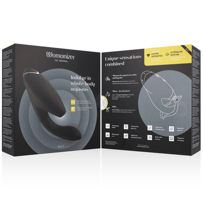 WOMANIZER DUO 2 STIMULATOR (black) - LuvMechanics