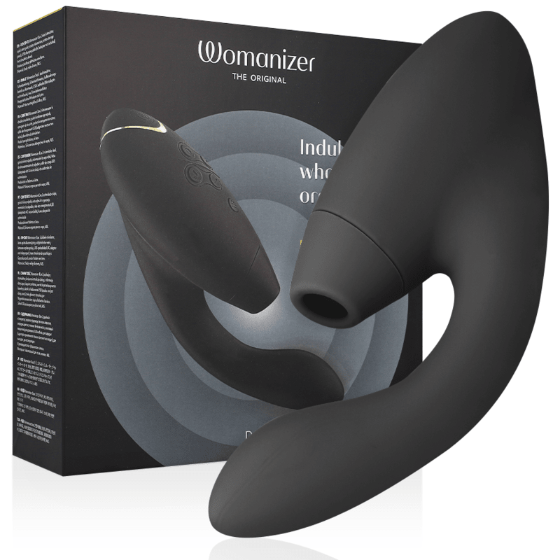 WOMANIZER DUO 2 STIMULATOR (black) - LuvMechanics