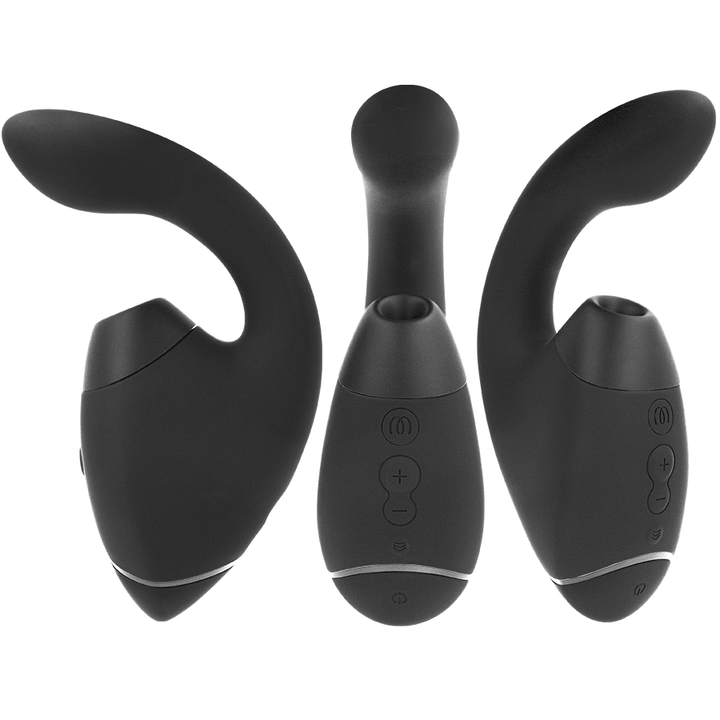 WOMANIZER DUO NEXT CLITORAL STIMULATOR (black) - LuvMechanics