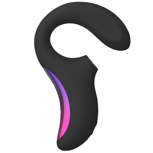 LELO ENIGMA DOUBLE SUCTION MASSAGER (black) - LuvMechanics