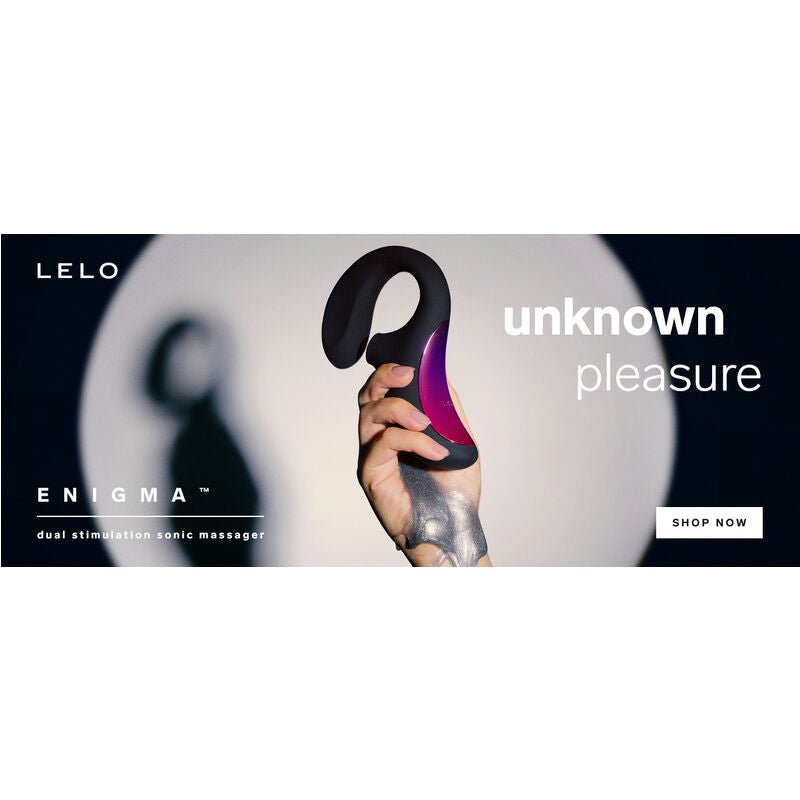LELO ENIGMA DOUBLE SUCTION MASSAGER (purple) - LuvMechanics