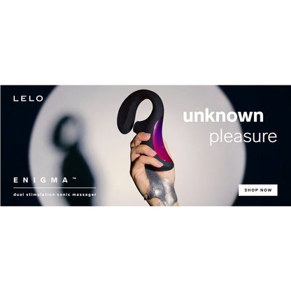 LELO ENIGMA DOUBLE SUCTION MASSAGER (purple) - LuvMechanics