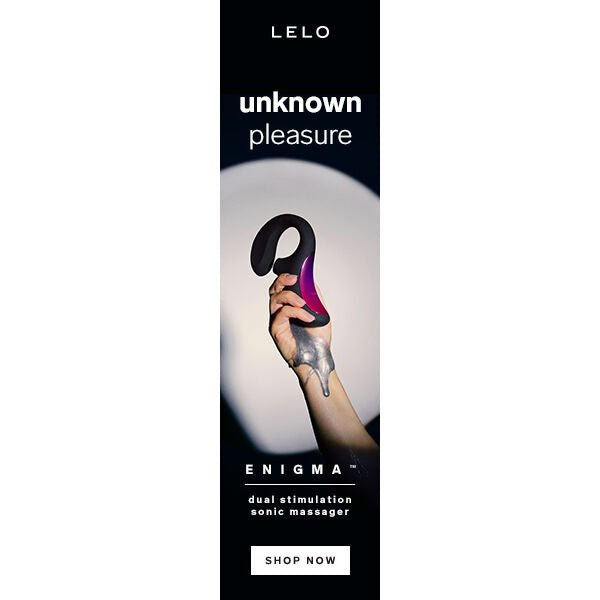 LELO ENIGMA DOUBLE SUCTION MASSAGER (purple) - LuvMechanics
