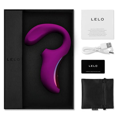 LELO ENIGMA DOUBLE SUCTION MASSAGER (purple) - LuvMechanics