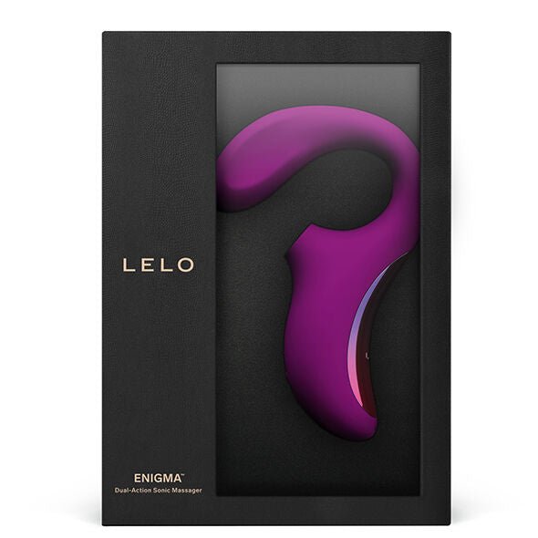 LELO ENIGMA DOUBLE SUCTION MASSAGER (purple) - LuvMechanics