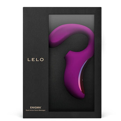 LELO ENIGMA DOUBLE SUCTION MASSAGER (purple) - LuvMechanics