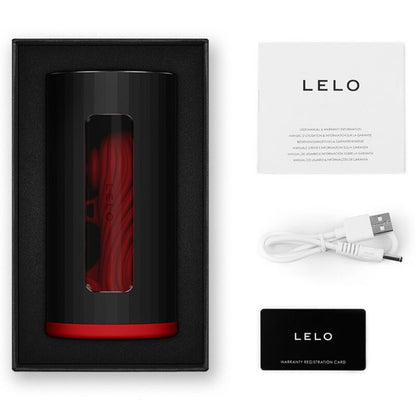 LELO F1S V3 MALE MASTURBATOR (red) - LuvMechanics