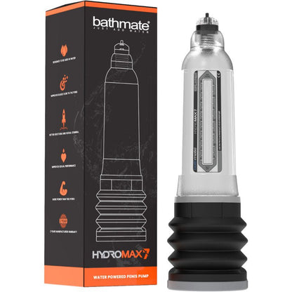 BATHMATE HYDROMAX 7 TRANSPARENT PENIS INCREASE PUMP - LuvMechanics