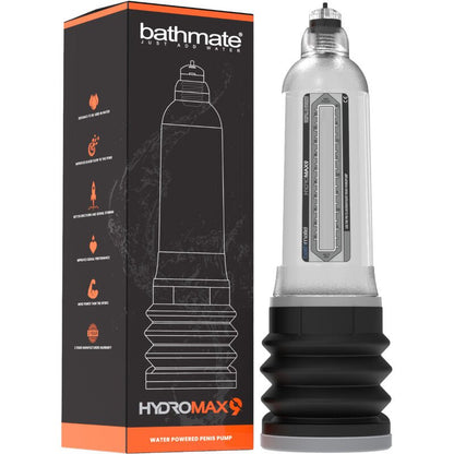 BATHMATE HYDROMAX 9 TRANSPARENT PENIS INCREASE PUMP - LuvMechanics