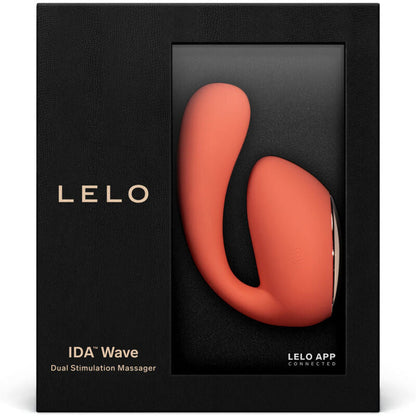 LELO IDA WAVE COUPLES MASSAGER (coral) - LuvMechanics