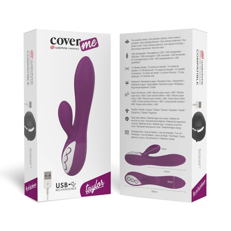 TAYLOR VIBRATOR + WATCHME REMOTE CONTROL