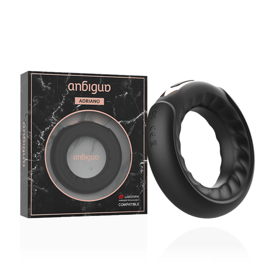 ADRIANO VIBRATING RING + WATCHME REMOTE CONTROL