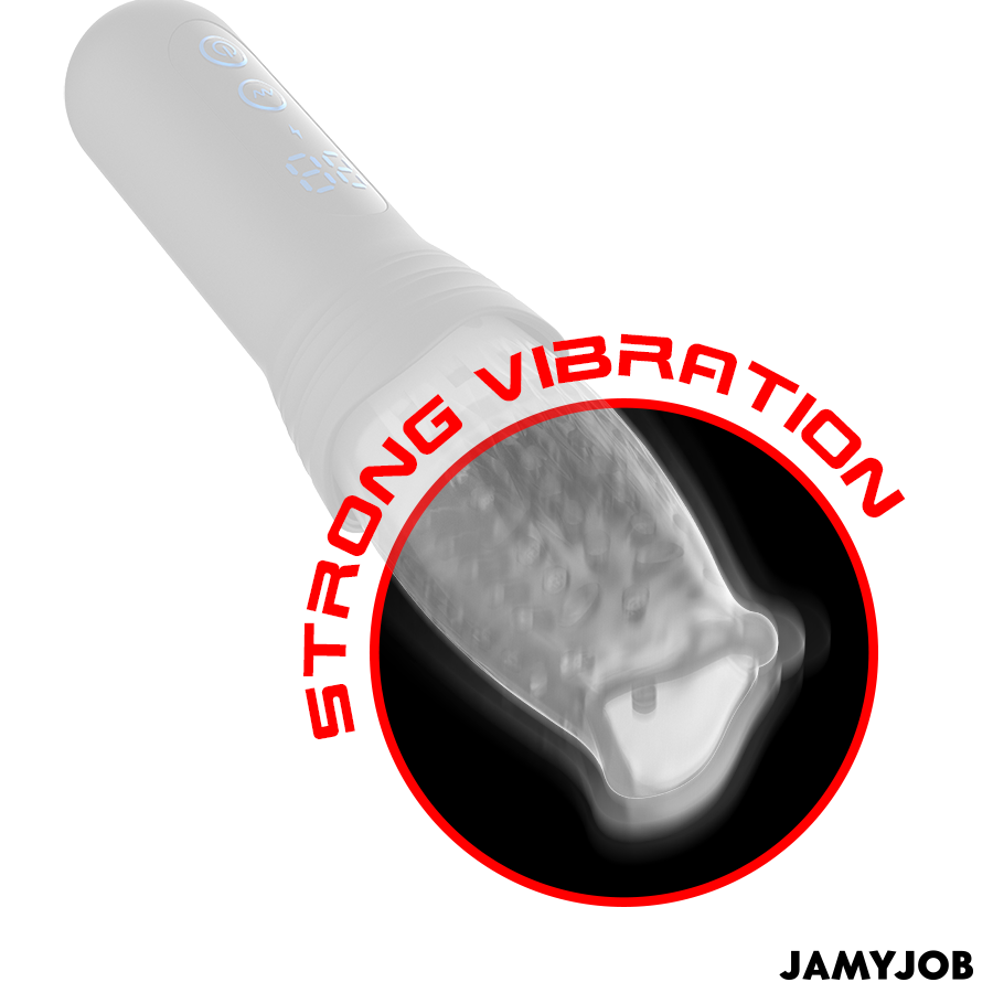 BLOW-R MASTURBATOR WITH THRUSTING AND ROTATION