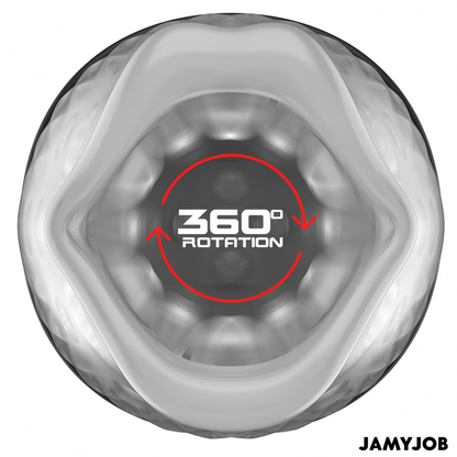 BLOW-R MASTURBATOR WITH THRUSTING AND ROTATION