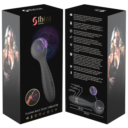PLASMA SPHERE VIBRATOR AND STIMULATOR