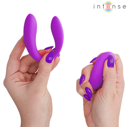 NORA VIBRATING CLAMP STIMULATOR PURPLE