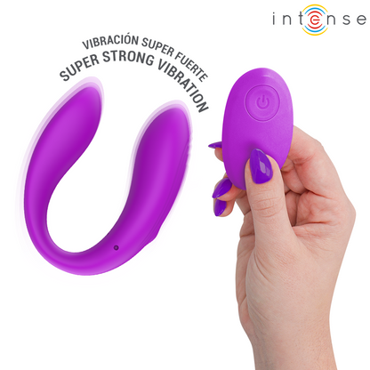 NORA VIBRATING CLAMP STIMULATOR PURPLE
