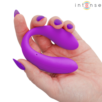 NORA VIBRATING CLAMP STIMULATOR PURPLE