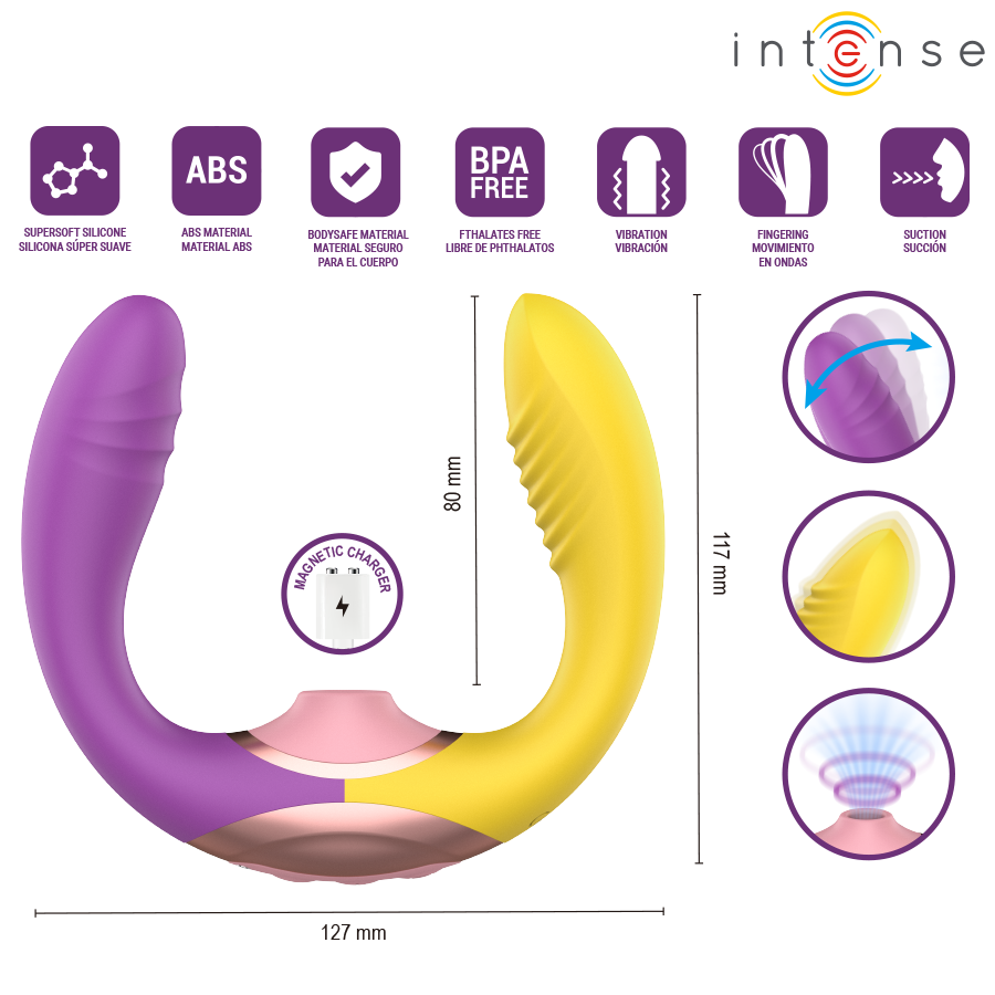 WILLOW 3-IN-1 SUCTION AND VIBRATION STIMULATOR