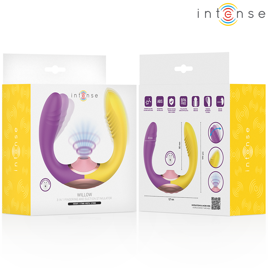 WILLOW 3-IN-1 SUCTION AND VIBRATION STIMULATOR