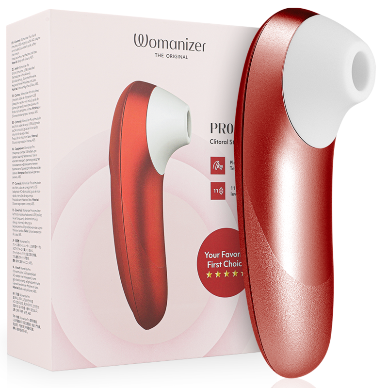 PRO VIBRANT CLITORAL STIMULATOR LILAC
