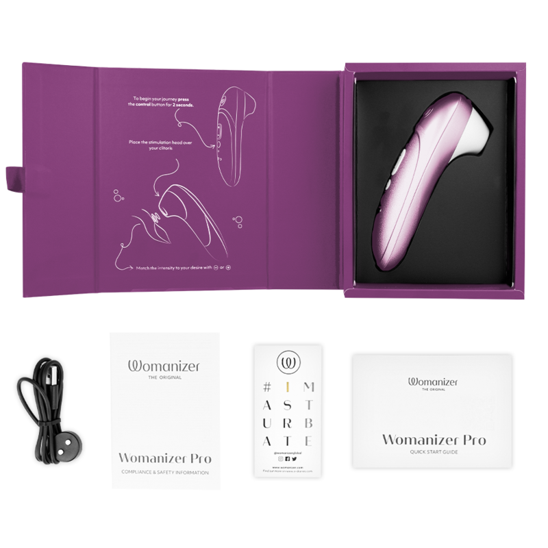 PRO VIBRANT CLITORAL STIMULATOR LILAC