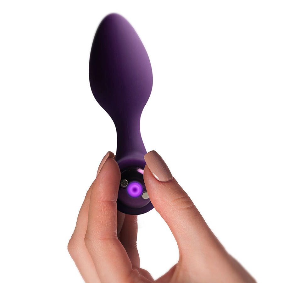 NOVA SOLARIS RECHARGEABLE SLIM & POWERFUL ANAL PLUG 16 FUNCTION PURPLE