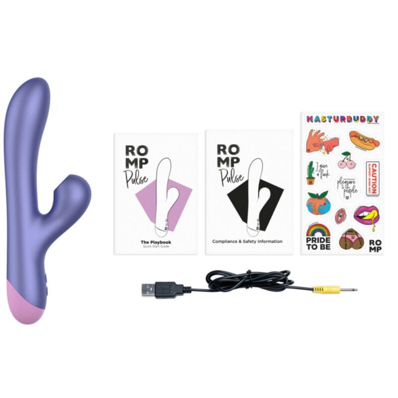 PULSE RABBIT DUAL G-SPOT VIBRATOR ELECTRIC BLUE