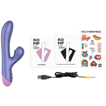 PULSE RABBIT DUAL G-SPOT VIBRATOR ELECTRIC BLUE