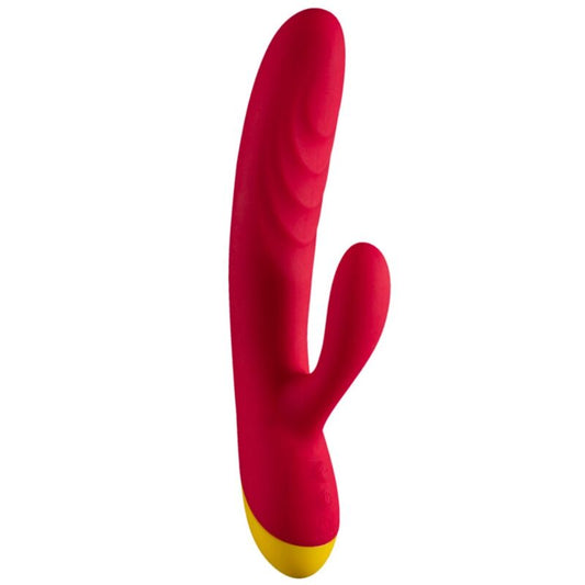 JAZZ RECHARGEABLE RABBIT VIBRATOR RED