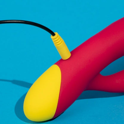 JAZZ RECHARGEABLE RABBIT VIBRATOR RED