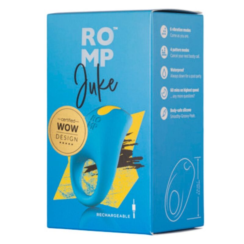 JUKE SILICONE PENIS RING WITH CLITORAL STIMULATION VIBRATOR