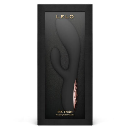 INA THRUST RABBIT THRUSTING VIBRATOR BLACK