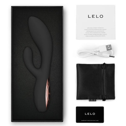 INA THRUST RABBIT THRUSTING VIBRATOR BLACK