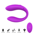 NORA VIBRATING CLAMP STIMULATOR PURPLE