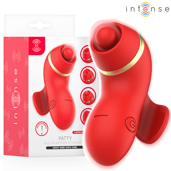 INTENSE HIGH TECH PATTY STIMULATOR WITH 4 HEADS - LuvMechanics