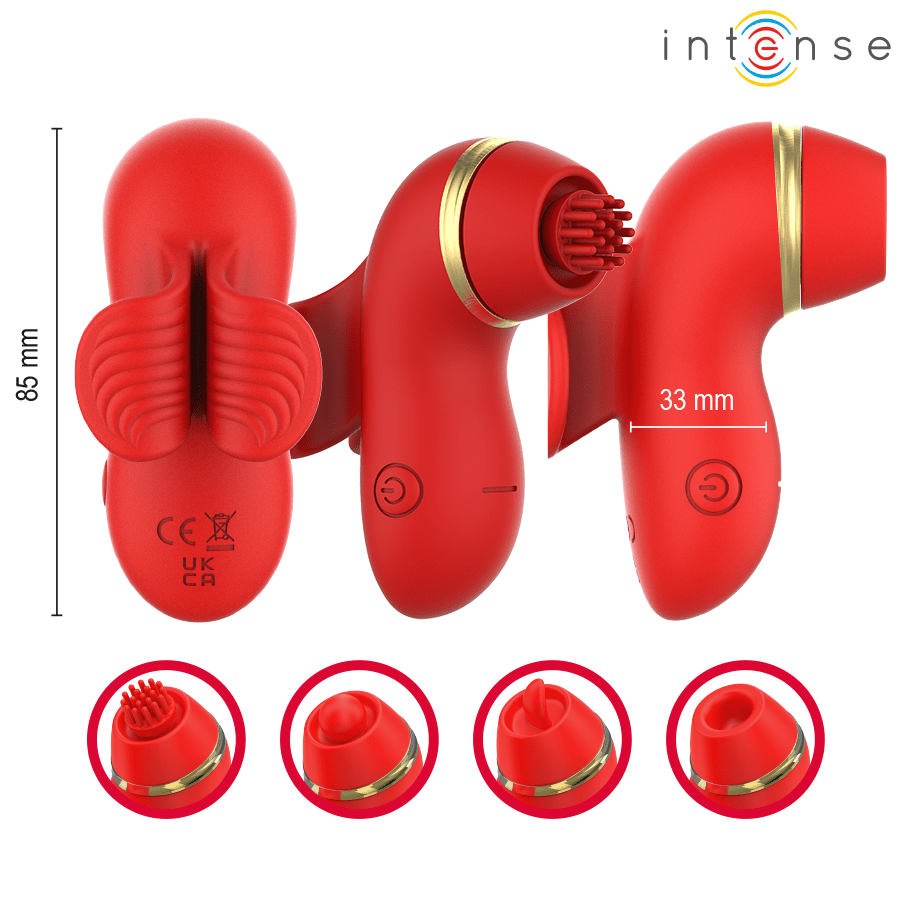 INTENSE HIGH TECH PATTY STIMULATOR WITH 4 HEADS - LuvMechanics