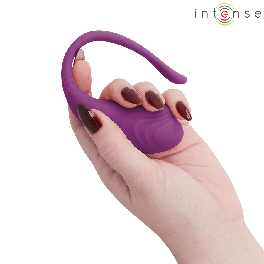 INTENSE REMOTE CONTROL INTENSE - OLIVIA PURPLE VIBRATING EGG WITH REMOTE CONTROL - LuvMechanics