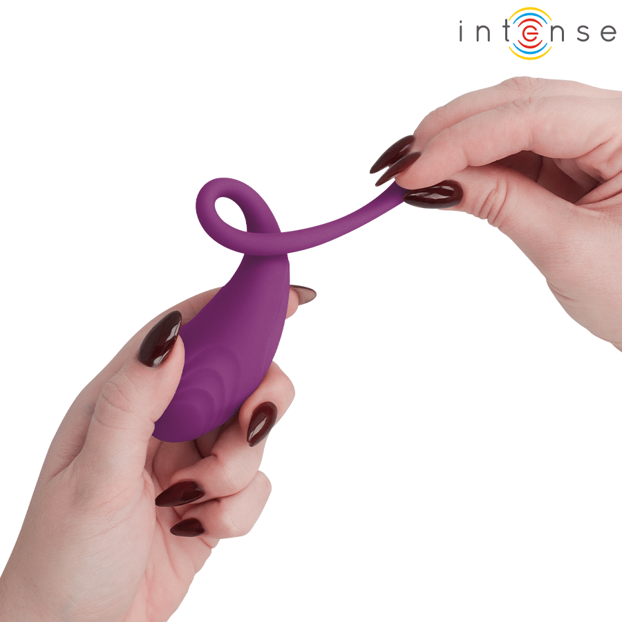INTENSE REMOTE CONTROL INTENSE - OLIVIA PURPLE VIBRATING EGG WITH REMOTE CONTROL - LuvMechanics