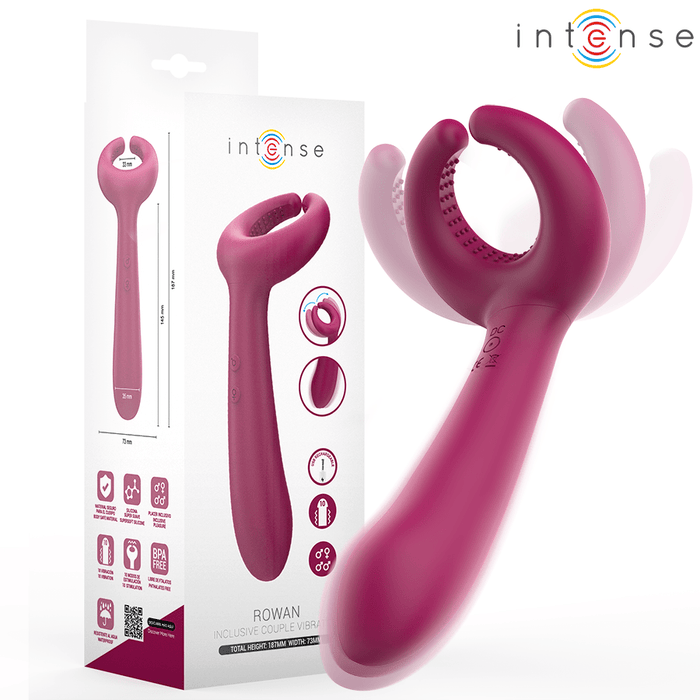 INTENSE ROWAN INCLUSIVE COUPLE VIBRATOR - LuvMechanics